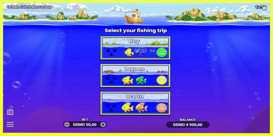 चित्र 4 गेमिंग मशीन Ocean Catch Bonus Buy