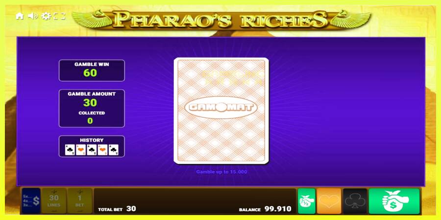 चित्र 4 गेमिंग मशीन Pharaos Riches