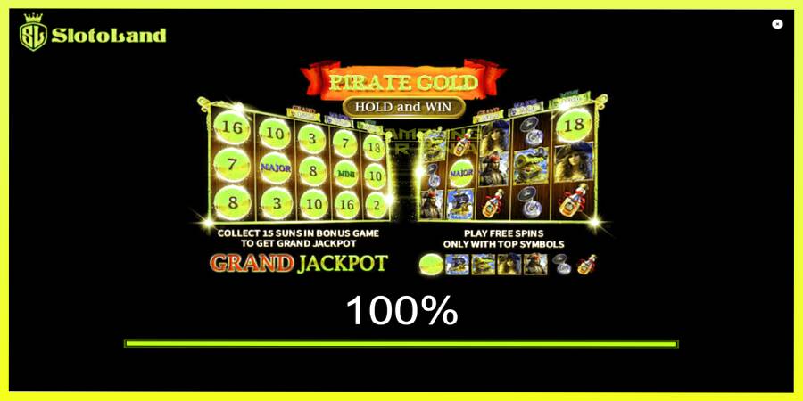 चित्र 1 गेमिंग मशीन Pirate Gold Hold and Win