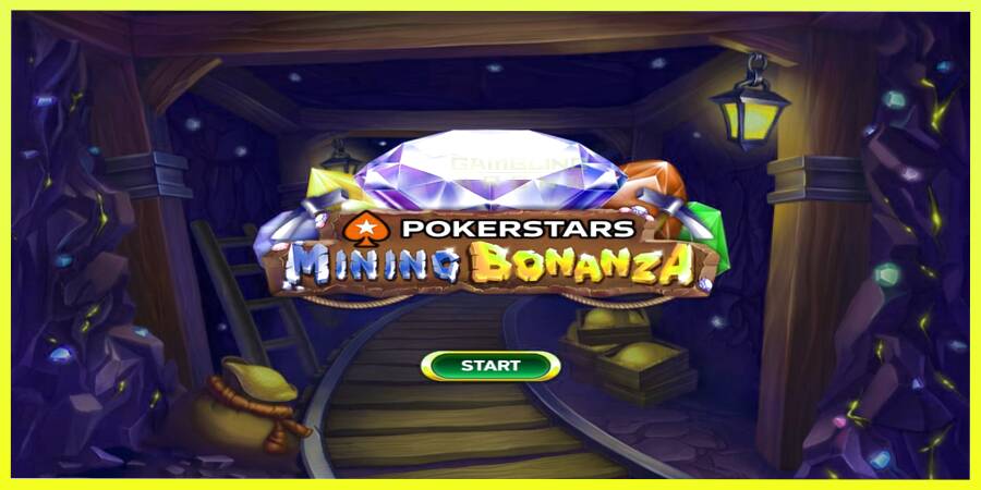 चित्र 1 गेमिंग मशीन Pokerstars Mining Bonanza