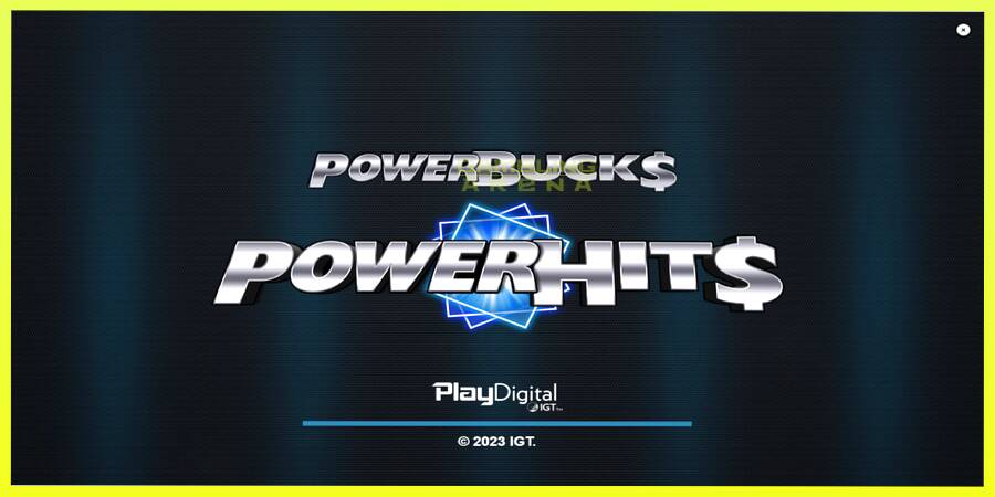 चित्र 1 गेमिंग मशीन PowerBucks PowerHits