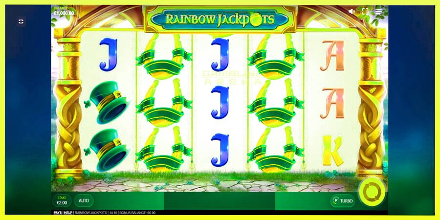 चित्र 1 गेमिंग मशीन Rainbow Jackpots