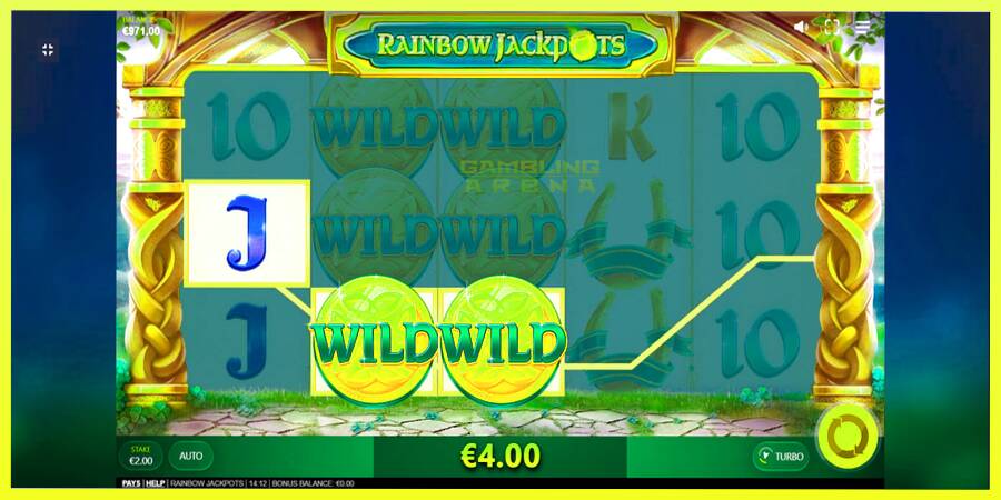 चित्र 5 गेमिंग मशीन Rainbow Jackpots