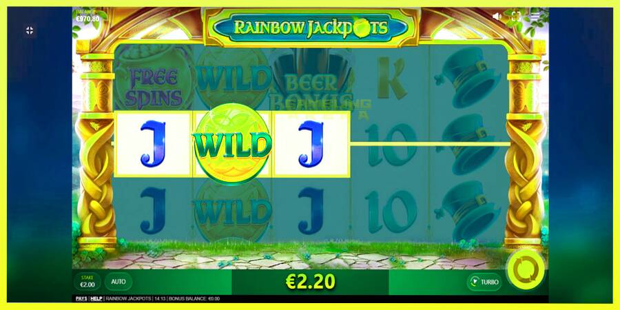 चित्र 7 गेमिंग मशीन Rainbow Jackpots