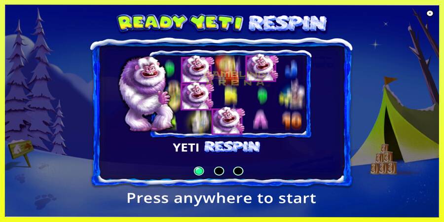 चित्र 1 गेमिंग मशीन Ready Yeti Respin