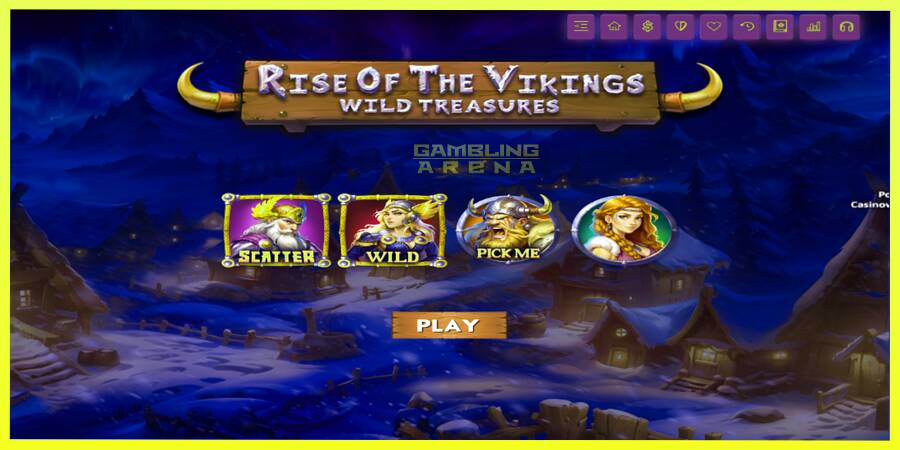 चित्र 1 गेमिंग मशीन Rise of The Vikings - Wild Treasures