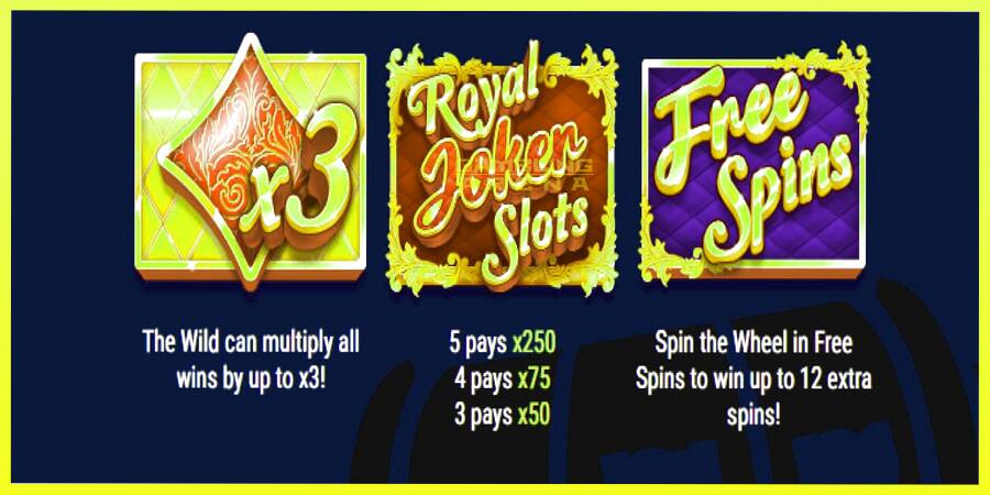 चित्र 5 गेमिंग मशीन Royal Joker Slots