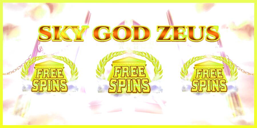 चित्र 1 गेमिंग मशीन Sky God Zeus 3x3