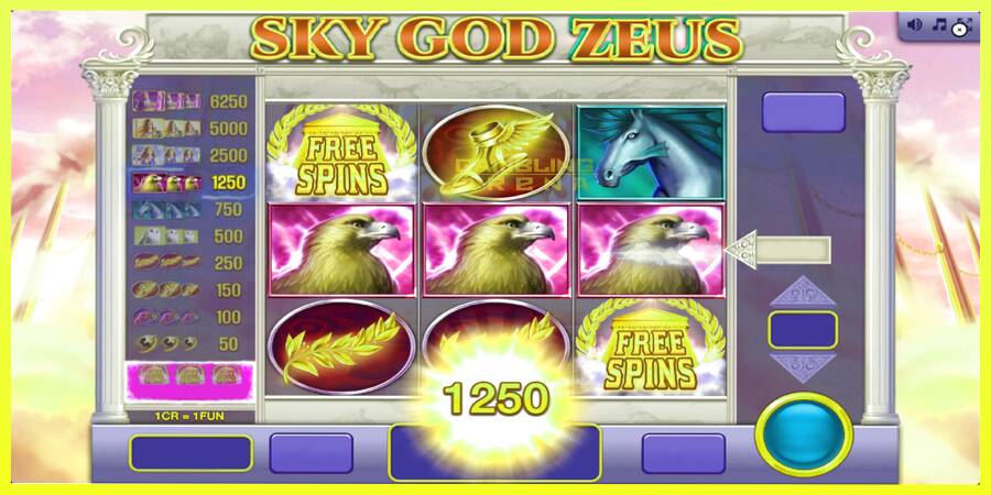 चित्र 2 गेमिंग मशीन Sky God Zeus 3x3