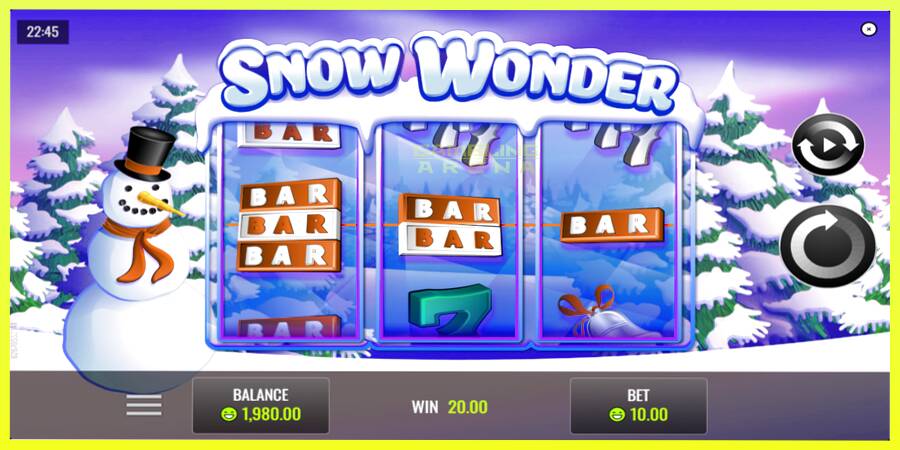 चित्र 3 गेमिंग मशीन Snow Wonder