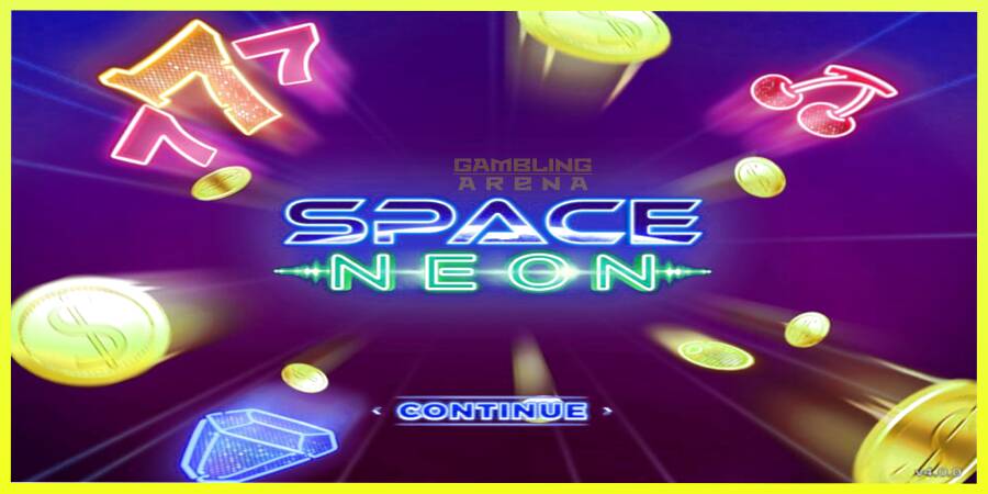 चित्र 1 गेमिंग मशीन Space Neon