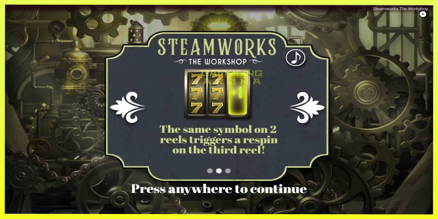 चित्र 1 गेमिंग मशीन Steamworks - The Workshop