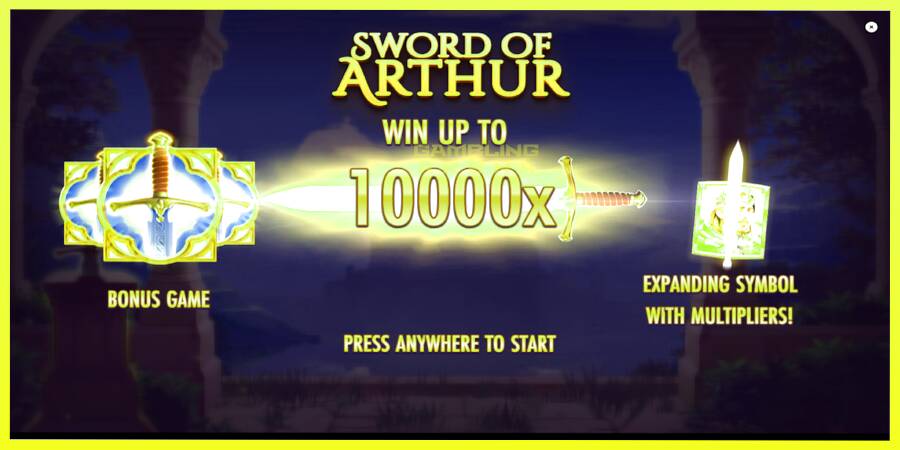 चित्र 1 गेमिंग मशीन Sword of Arthur