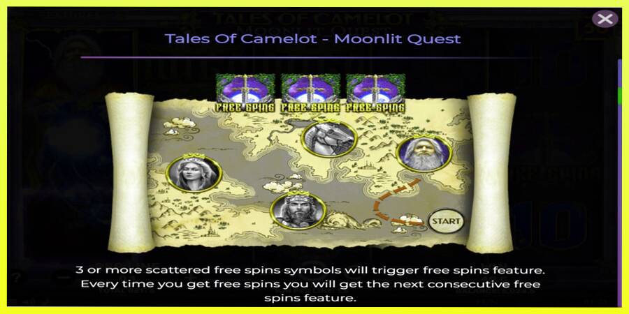 चित्र 5 गेमिंग मशीन Tales of Camelot - Moonlit Quest