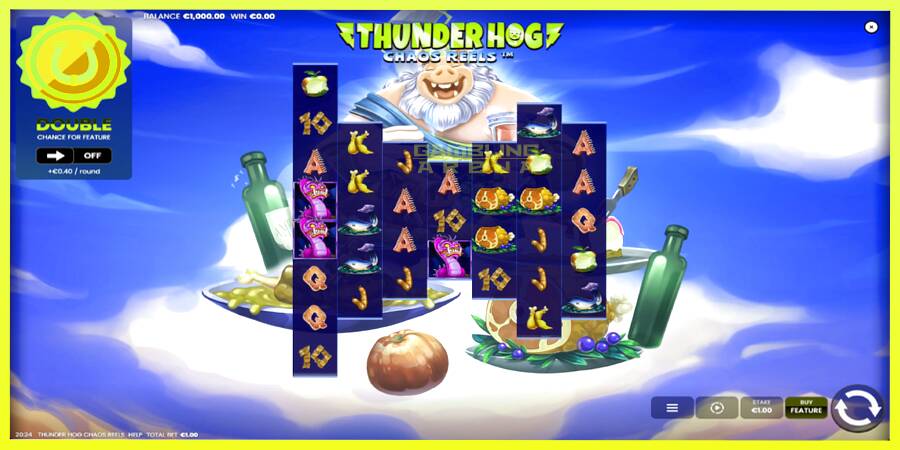 चित्र 2 गेमिंग मशीन Thunder Hog Chaos Reels