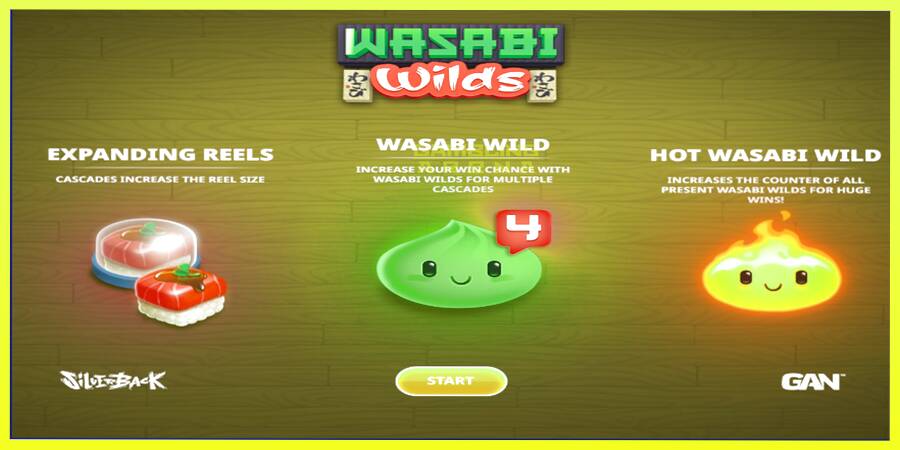 चित्र 4 गेमिंग मशीन Wasabi Wilds