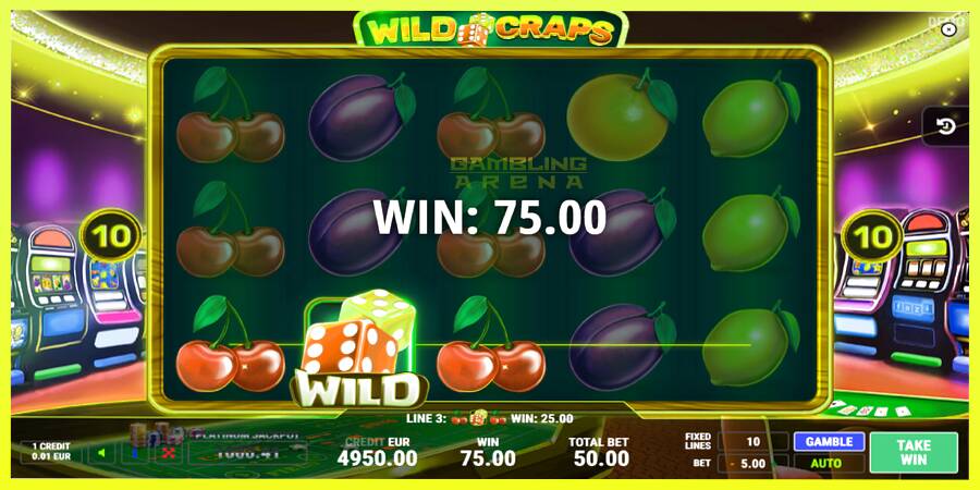 चित्र 2 गेमिंग मशीन Wild Craps