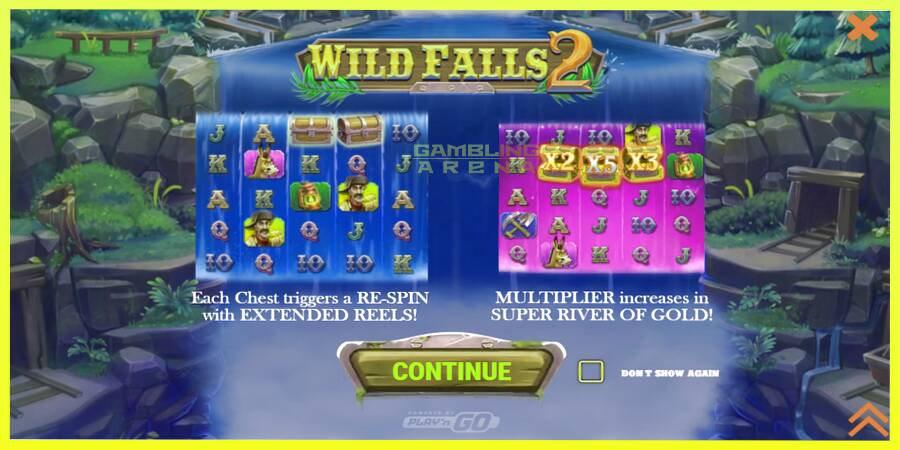 चित्र 1 गेमिंग मशीन Wild Falls 2