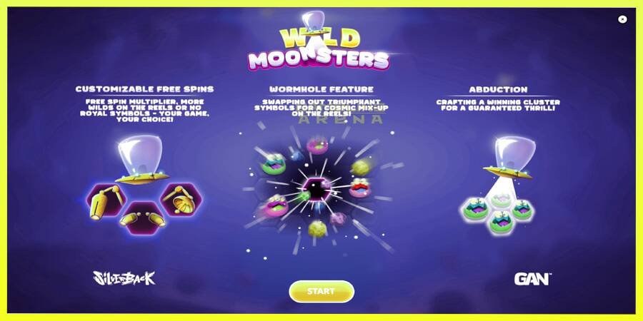 चित्र 1 गेमिंग मशीन Wild Moonsters