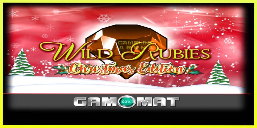 चित्र 1 गेमिंग मशीन Wild Rubies Сhristmas Edition