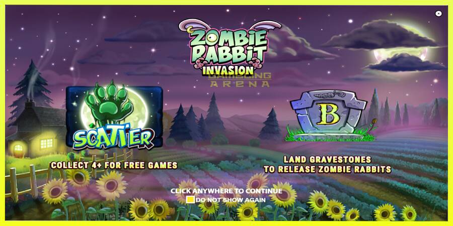 चित्र 1 गेमिंग मशीन Zombie Rabbit Invasion