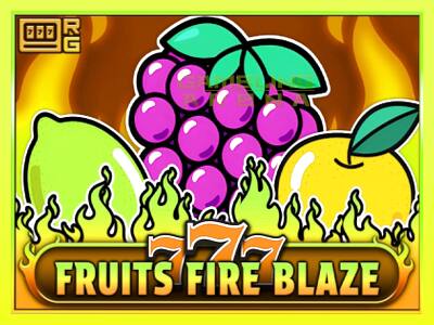 गेमिंग मशीन 777 - Fruits Fire Blaze