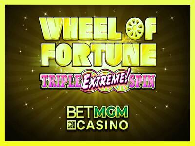 गेमिंग मशीन Wheel of Fortune Triple Extreme Spin BetMGM