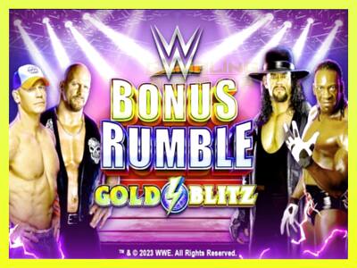 गेमिंग मशीन WWE Bonus Rumble Gold Blitz